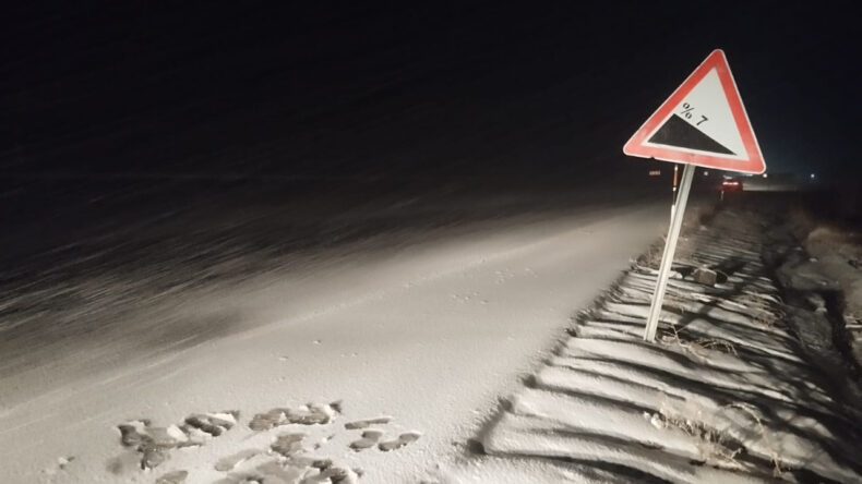 Malatya'da Kar Nedeniyle Ulaşımda Aksama