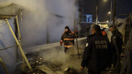 Malatya'da Konteyner &Ccedil;arşıda Yangın: 1 Yaralı