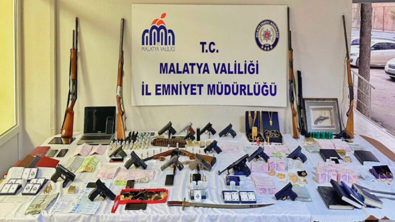 Malatya'da Tefecilik Operasyonu: 31 Ş&uuml;pheli G&ouml;zaltına Alındı