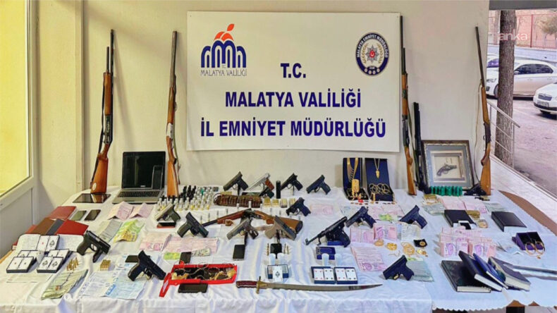 Malatya'da Tefecilik ve Yağma Operasyonu: 31 Gözaltı