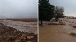 Mardin'de Şiddetli Yağışlar: Dere Taştı