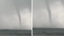 Marmaris'te Hortum Oluştu