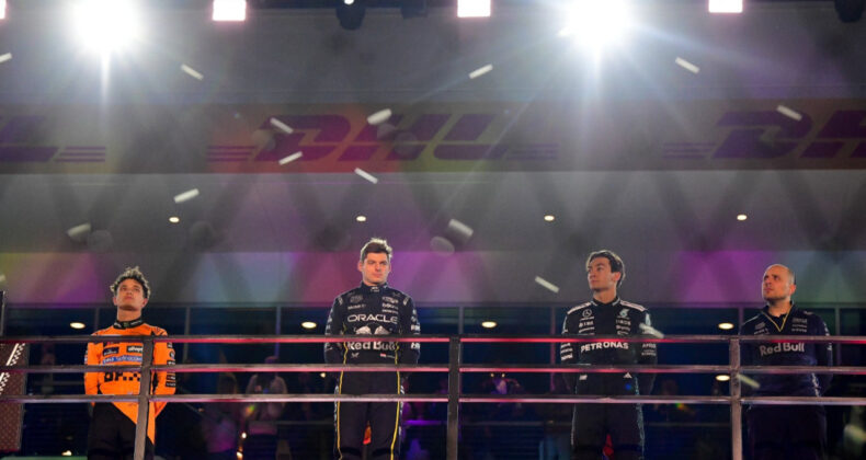 Max Verstappen, F1 Las Vegas GP'de Zirveye &Ccedil;ıktı