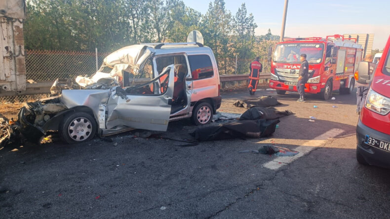 Mersin'de Feci Kaza: 3 Kişi Hayatını Kaybetti