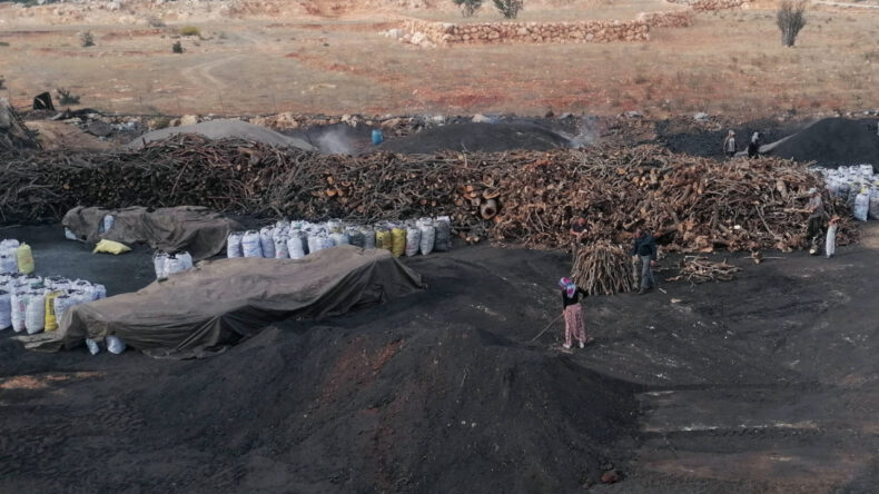 Mevsim Tanımayan Bir Geçim Kaynağı: 33 Yıldır Mangal Kömürü Üretiyorlar