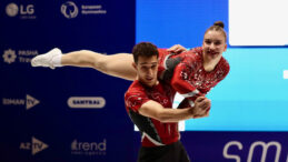 Milli Aerobik Cimnastik&ccedil;ilerimiz Finale Kalıyor