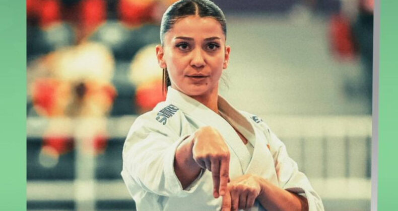 Milli Karateci Dilara Bozan Gümüş Madalya Kazandı