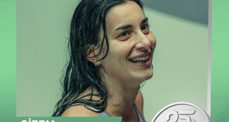 Milli Yüzücü Gizem Güvenç, Gümüş Madalya Elde Etti