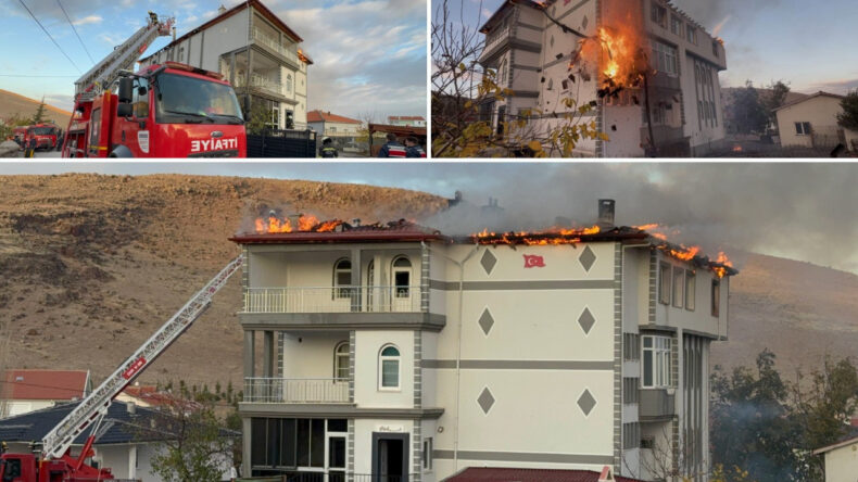 Müstakil Evde Yangın Korkuttu