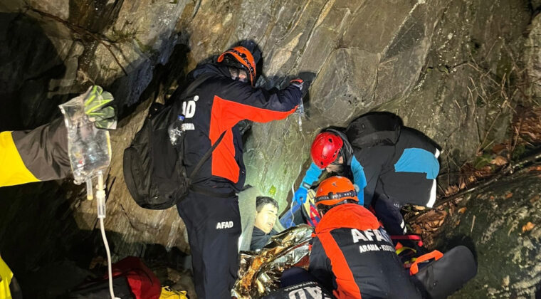 Ormanda Mahsur Kalan Genç Hayatını Kaybetti
