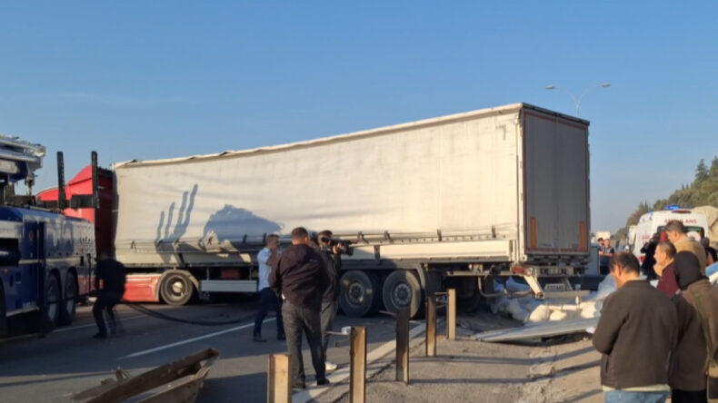 Otoyolda Ankara Yönü Ulaşıma Kapatıldı