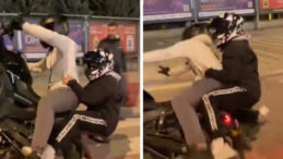 Ön tekerini kaldırmak isteyen sürücüye 51 bin TL ceza