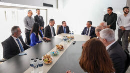 Özgür Özel KKTC’de TAM Parti ve TDP'yi ziyaret etti