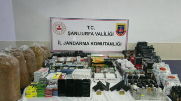 Şanlıurfa&rsquo;da Uyuşturucu Operasyonu: 9 G&ouml;zaltı
