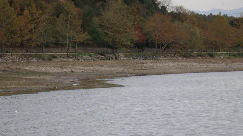 Sapanca G&ouml;l&uuml;'nde Şaşırtan G&ouml;r&uuml;nt&uuml;: 'Su Kaynıyor'