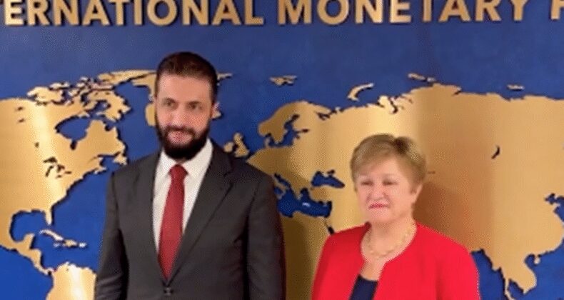 Şara, IMF Başkanı ile Buluştu
