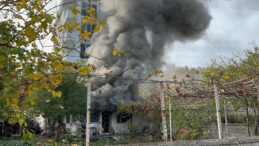 Ş&ouml;mine Kıvılcımı Evde Yangın &Ccedil;ıkardı