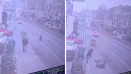 Sürücüsüz Motosikletten Son Anda Kurtuldu