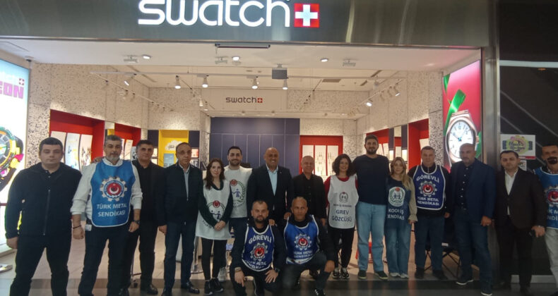 Swatch Çalışanları Grevde