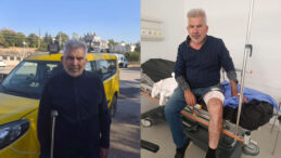 Taksiciye Bı&ccedil;aklı Saldırı: &Uuml;&ccedil; Kişi Uygulamadan &Ccedil;ağırıp Dehşeti Yaşattı