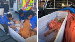 Tayland'da Şaşırtan Gelişme: &Ouml;ld&uuml;ğ&uuml; D&uuml;ş&uuml;n&uuml;len Kadın, Cenaze T&ouml;reninde Canlı Bulundu