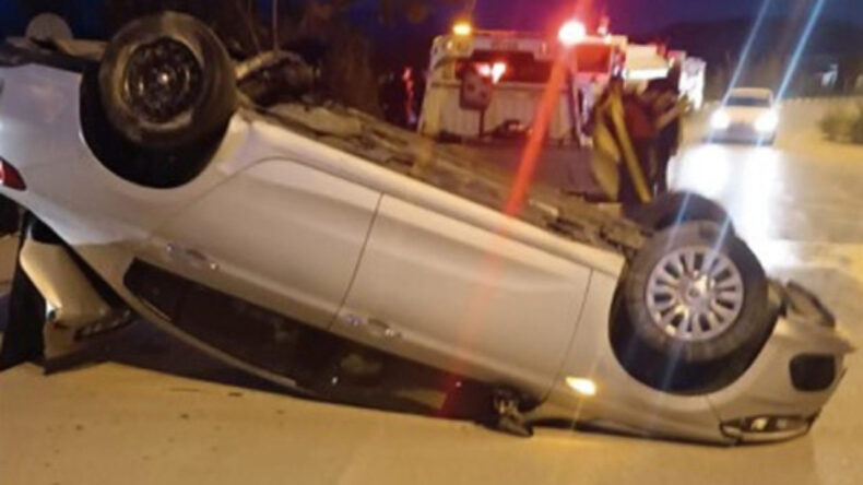 Ters Yönde Seyir Halindeki Araç Kazaya Neden Oldu