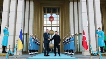 Ukrayna Lideri Zelenskiy, Beştepe'de