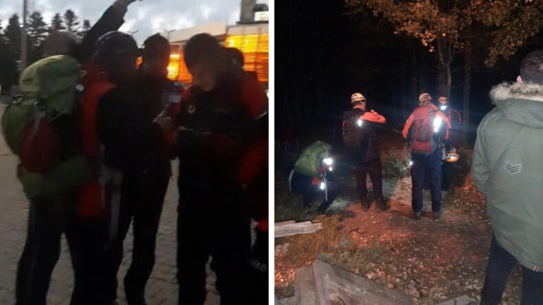 Uludağ Eteklerinde 4 Genç Kayıp, Arama Çalışmaları Başlatıldı