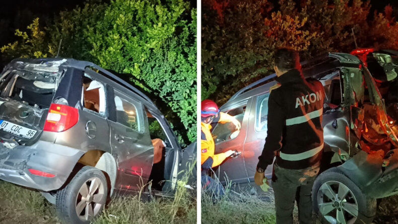 &Uuml;&ccedil; Aracın Karıştığı Zincirleme Kazada 2 Kişi Yaralandı