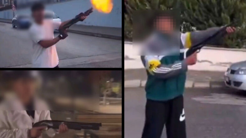 Üç Çocuk Rastgele Ateş Açtı