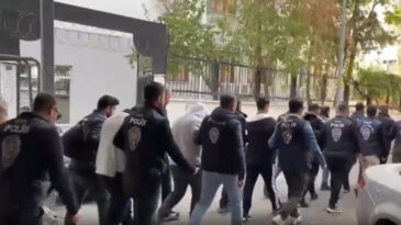 &Uuml;&ccedil; Kentte &Ccedil;ete Operasyonu: 25 Kişi Tutuklandı