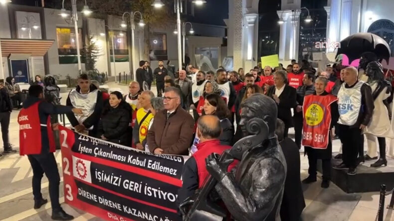 Van'daki İşçiler Eylemlerinin 122. Gününü Doldurdu