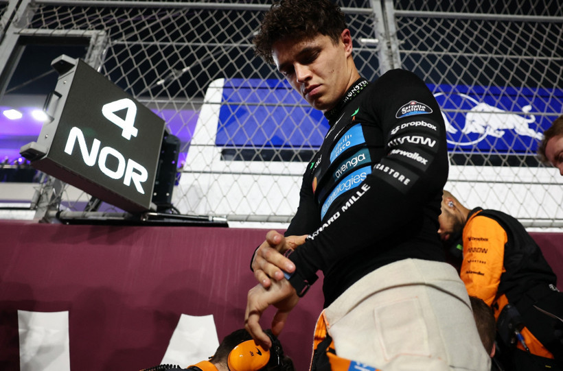 Verstappen ve Norris Yarışta