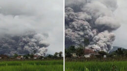 Yanardağ Patladı, Kırmızı Alarm Verildi