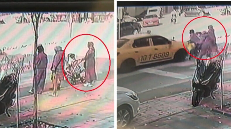 Yaya Geçidinde Yaşanan Korkunç Kazada Anne ve Bebeği Yaralandı