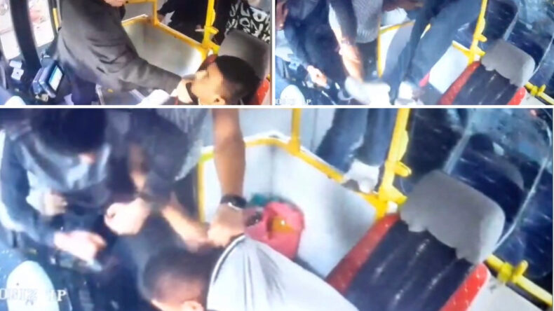 Yolcu ile Tartışan Halk Otob&uuml;s&uuml; Şof&ouml;r&uuml;ne Sert Saldırı