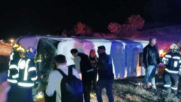 Yolcu Otob&uuml;s&uuml; Kazasında 1 Kişi Hayatını Kaybetti