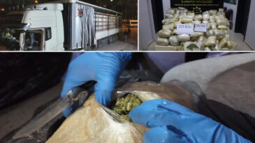 Yurtdışından Gelen TIR'da 223 Kilogram Uyuşturucu Ele Ge&ccedil;irildi