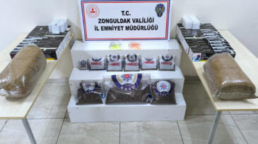 Zonguldak&rsquo;ta Uyuşturucu Operasyonu: 8 G&ouml;zaltı
