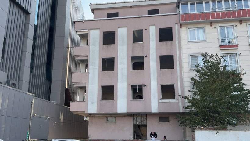 Yıkım alanından görüntü