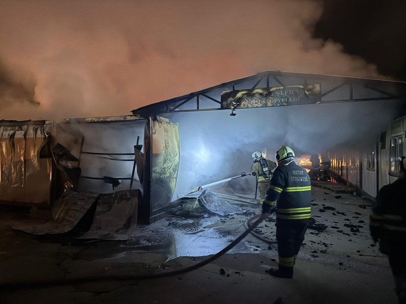 Yangın Söndürme Çalışmaları