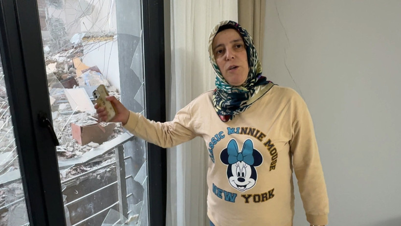 Beton Parçalarının Evde Yarattığı Hasar