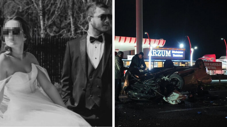 3 Aylık Evlilik Kazaya Engel Olamadı