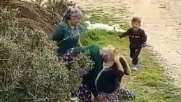 5 Yaşındaki &Ccedil;ocuğun G&ouml;zleri &Ouml;n&uuml;nde Annesine Saldırı!