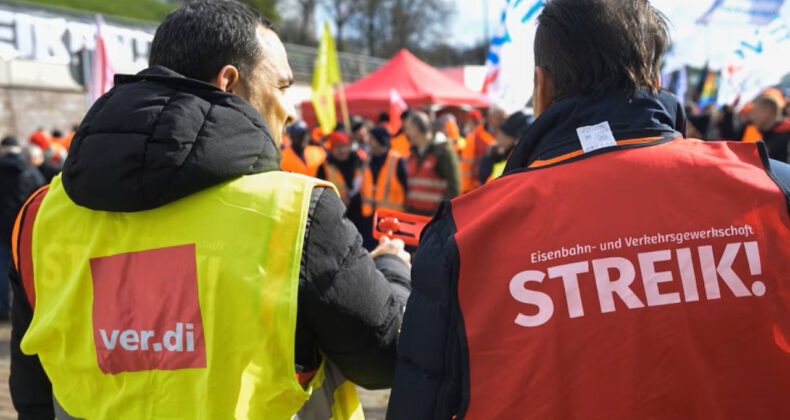 Almanya Uyarı Grevine Hazırlanıyor