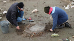 Amasya'da 2 Bin 600 Yıllık Tandır Ortaya &Ccedil;ıkarıldı