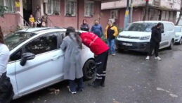 Arabada Unutulan Bebek i&ccedil;in Zamanla Yarıştılar