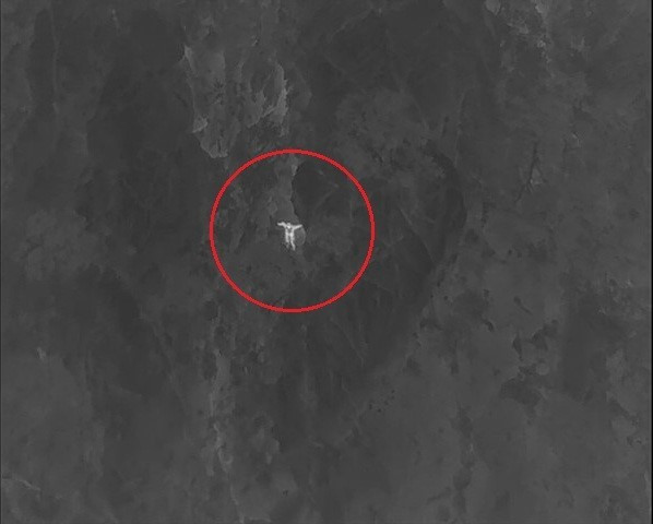 Kurtarılan genç ve ekipler