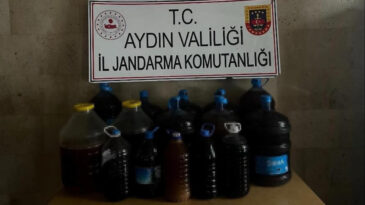 Aydın&rsquo;da 202 Litre Sahte İ&ccedil;ki Ele Ge&ccedil;irildi