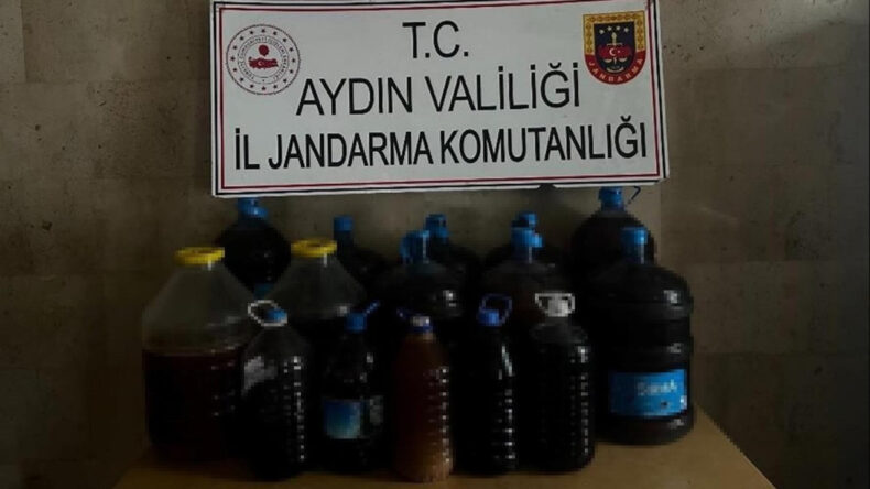 Aydın&rsquo;da 202 Litre Sahte İ&ccedil;ki Ele Ge&ccedil;irildi